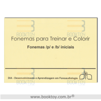 Fonemas para Treinar e Colorir Fonema /p/ e /b/ Iniciais