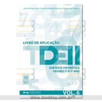 TDE II Livro de Aplicação Subteste Aritmética 1° a 5° Ano Vol. 6