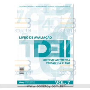 TDE II Livro de Avaliação Subteste Aritmética 1° a 5° Ano Vol. 7