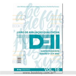 TDE II Livro de Avaliação Qualitativa Subteste Escrita 5° a 9° Ano Vol. 10