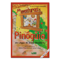 As Aventuras de Pinóquio c/DVD (Língua de Sinais Brasileira) 