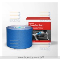 Bandagem Vitaltape Kinesio Sports Azul 5cm x 5m