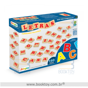 Letras Formando Palavras (160 Peças) Letras Formando Palavras (160 Peças)