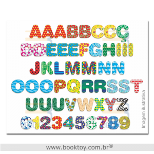 Coleção Imantados Letras e Números
