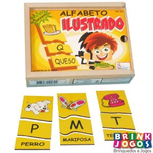 Alfabeto Ilustrado - Espanhol