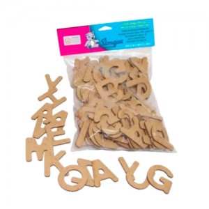 Alfabeto Recortado 120 Peças