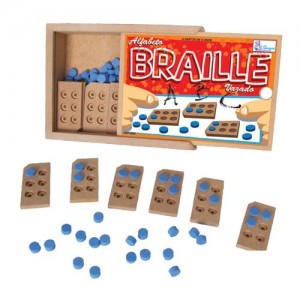 Alfabeto Braille Vazado