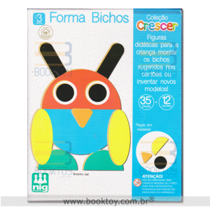 Coleção Crescer Forma Bichos