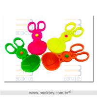 Kit 4 Tesouras Neon