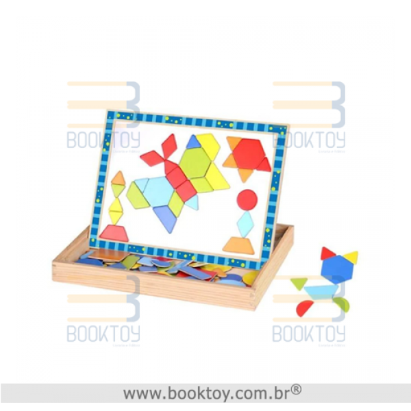 magnetic puzzle - shapes