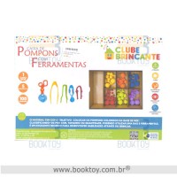 Caixa de Pompons com Ferramentas