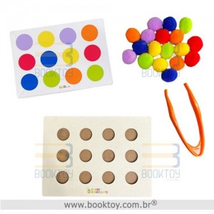 Placa Com Pompons