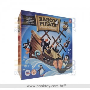 Barco Pirata Jogo de Equilíbrio 