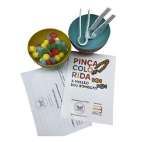 PINÇA COLORIDA A MISSAO DOS BOMBONS