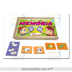 Jogo da Memória Animais e seus filhotes