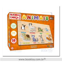 Quebra-Cabeça Encaixe Animais
