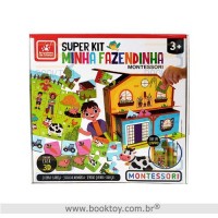 Super Kit Minha Fazendinha Montessori