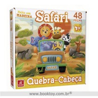 Quebra Cabeça Safári 48 Peças 