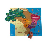 Quebra-Cabeça Mapa Regiões