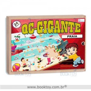 Quebra Cabeça Gigante Praia 24 Peças