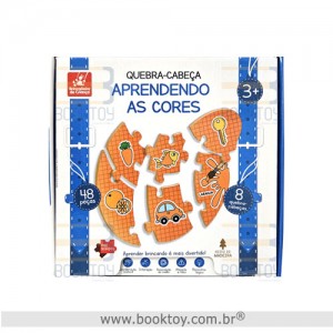 Quebra-cabeça Aprendendo as Cores