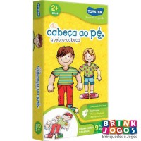 Da cabeça ao pé quebra-cabeça