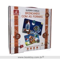 Quebra-Cabeça Brincando com as Formas