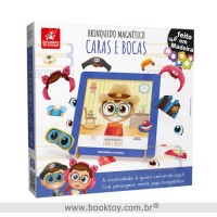 Brinquedo Magnético Caras e Bocas