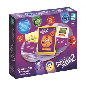 Quadro das Emoções Jogo Magnético Divertidamente 2