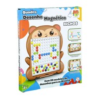Quadro Desenho Magnético Bichos Mini