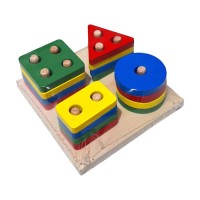 Prancha 4 Encaixes Formas Geométricas