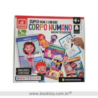 Super Ache e Encaixe Corpo Humano Montessori