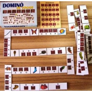 Dominó de Vogais (Boquinhas) 