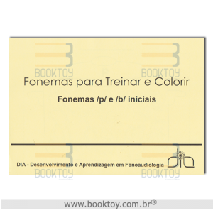 Fonemas para Treinar e Colorir Fonema /p/ e /b/ Iniciais