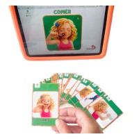 Verbos- cartas interativas