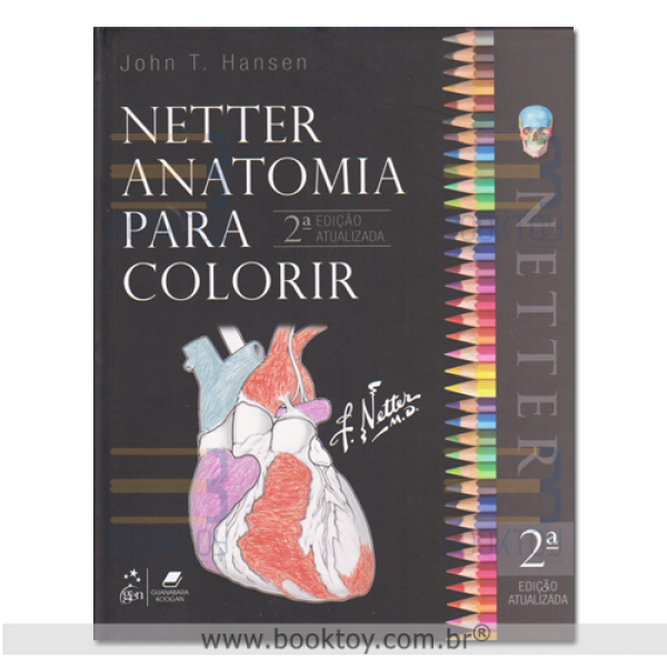 netter anatomia para colorir