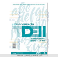 TDE II Livro de Avaliação Subteste Escrita 1° a 4° Ano Vol. 4