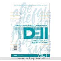 TDE II Livro de Avaliação Qualitativa Subteste Escrita 1° a 4° Ano Vol. 5