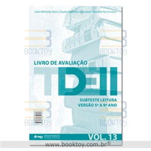 TDE II Livro de Avaliação Subteste Leitura 5° a 9° Ano Vol. 13