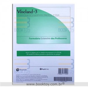 Vineland-3 Formulário Extensivo dos Professores