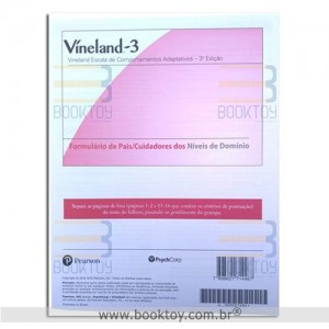 Vineland-3 Formulário de Pais/Cuidadores dos Níveis de Domínio