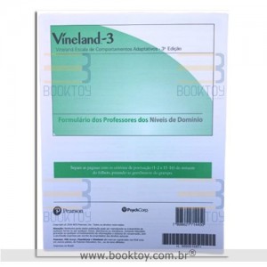 Vineland-3 Formulário dos Professores dos Níveis de Domínio 