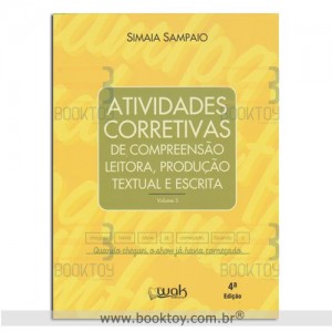 Atividades Corretivas Vol. 3 de Compreensão Leitora, Produção Textual e Escrita