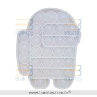 Pop It Fidget Silicone Muda Cor no Sol (Robô)