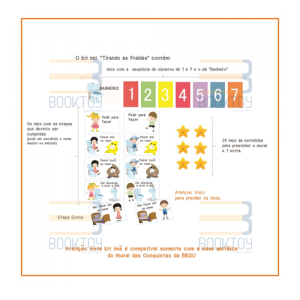 Kit Imã Tirando as Fraldas 