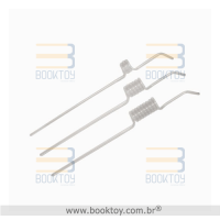 Canudos Espirais Pró-Fono (3 Unidades com 3, 6 e 9 voltas) 