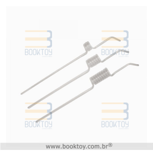 Canudos Espirais Pró-Fono (3 Unidades com 3, 6 e 9 voltas) 
