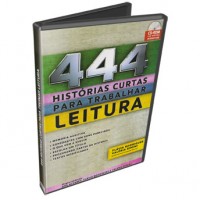 CD-ROM interativo: 444 Histórias curtas para trabalhar leitura 